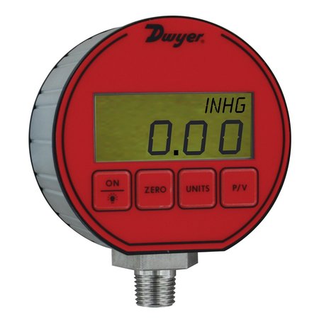 WIKA INSTRUMENT Global Industrial„¢ 4" Pressure Gauge, 100 PSI/KPA, 1/4" NPT LM, Plastic 52925756